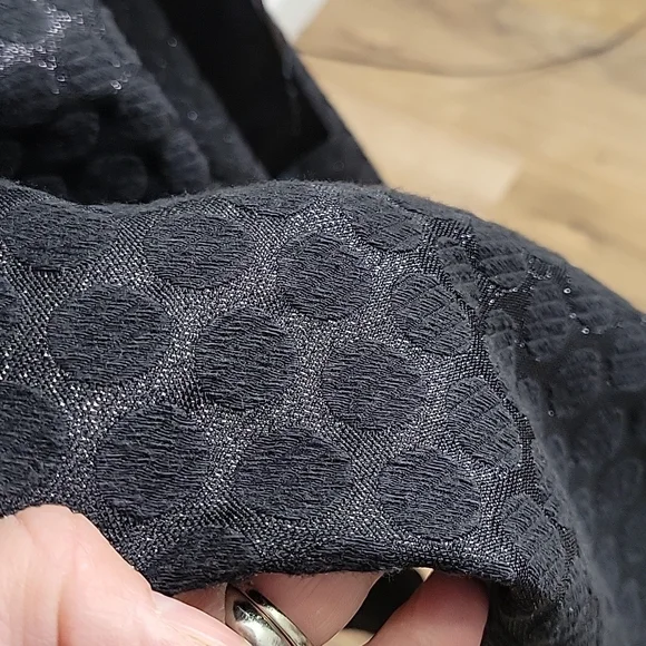 Wendy Katlen Black Metallic Sleeveless Dress - Picture 14 of 14